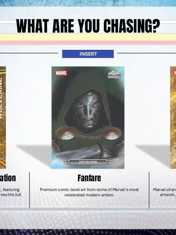 2026 Topps Chrome Marvel Value Box - Sealed