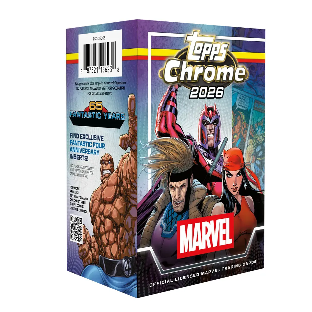 2026 Topps Chrome Marvel Value Box - Sealed