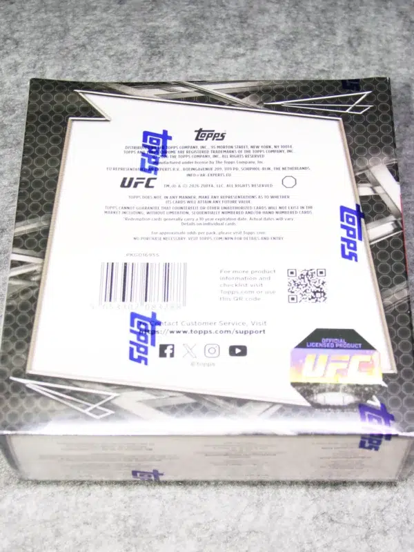 2026 Topps Chrome UFC Mega Box - Sealed