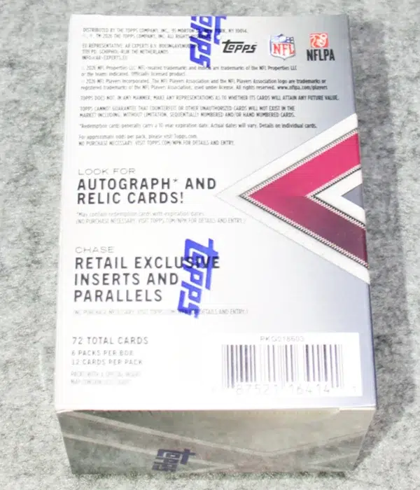2026 Topps Flagship Football NFL Value Box - Sealed