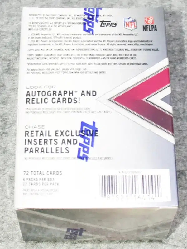 2026 Topps Flagship Football NFL Value Box - Sealed