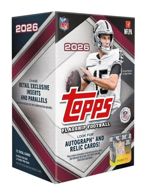 2026 Topps Flagship Football NFL Value Box - Sealed
