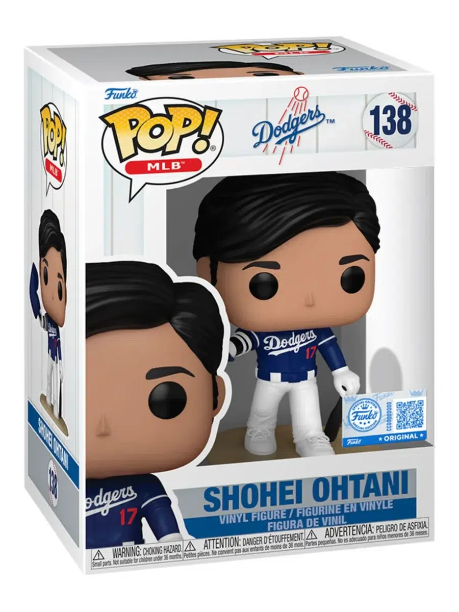Funko POP! Shohei Ohtani #138 MLB Baseball Los Angeles Dodgers (Salute)