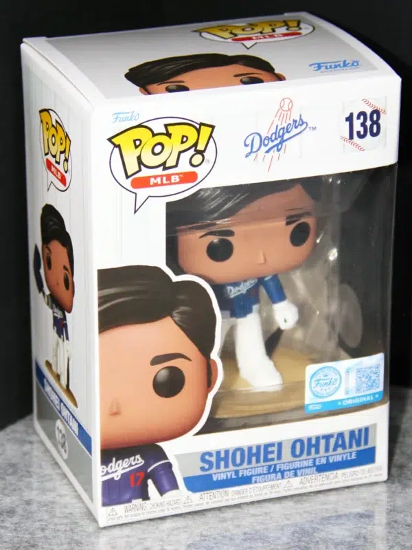 Funko POP! Shohei Ohtani #138 MLB Baseball Los Angeles Dodgers (Salute)
