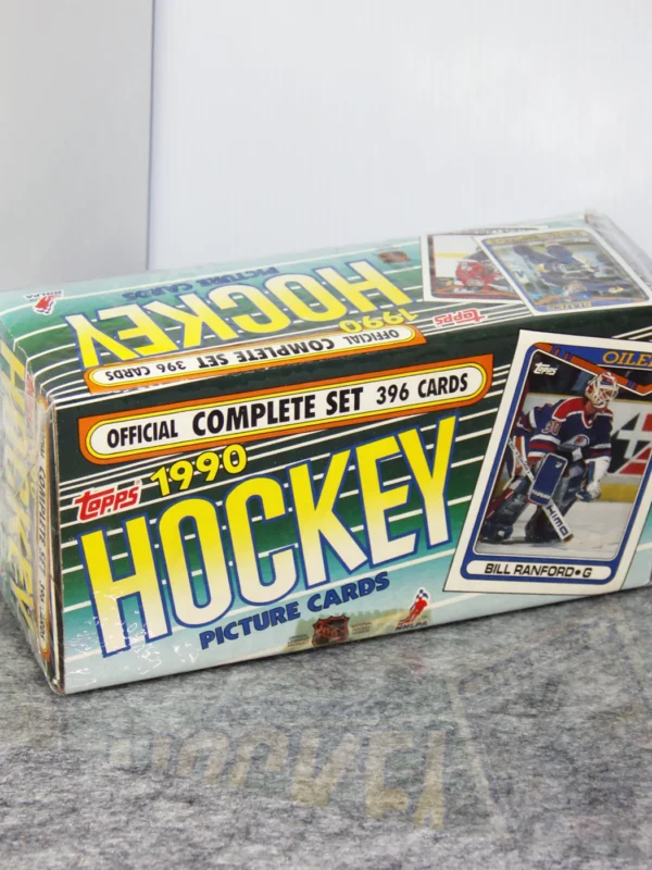 1990 91 Topps Hockey NHL Complete Factory Set - front