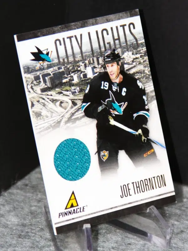2010 11 Joe Thornton #70 Pinnacle City Lights of 499 - stand