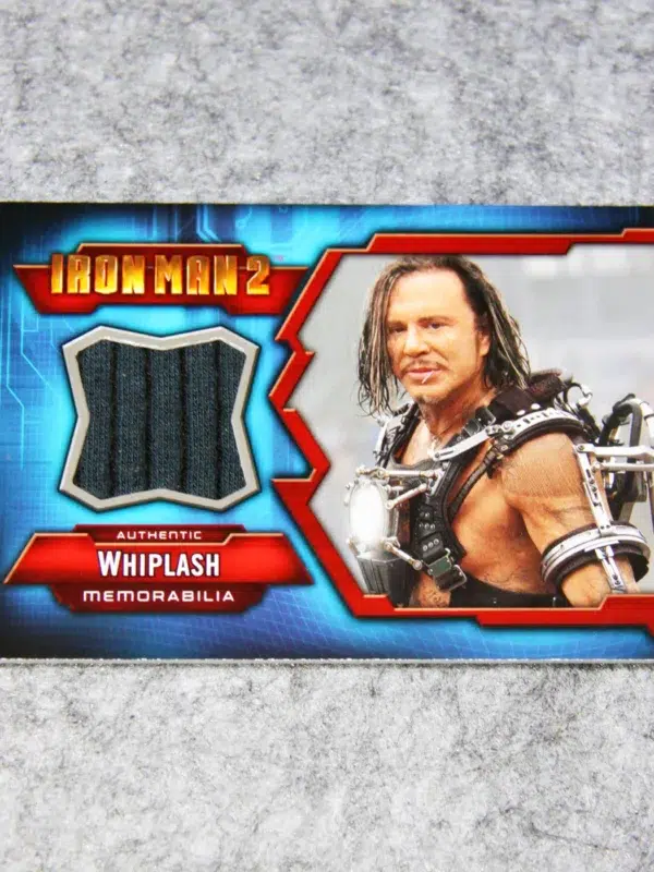 2010 Mickey Rourke as Ivan Vanko #IMC-6 Upper Deck Marvel Iron Man 2 Authentic Whiplash Memorabilia