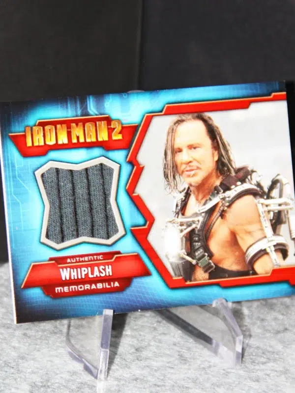 2010 Mickey Rourke as Ivan Vanko #IMC-6 Upper Deck Marvel Iron Man 2 Authentic Whiplash Memorabilia