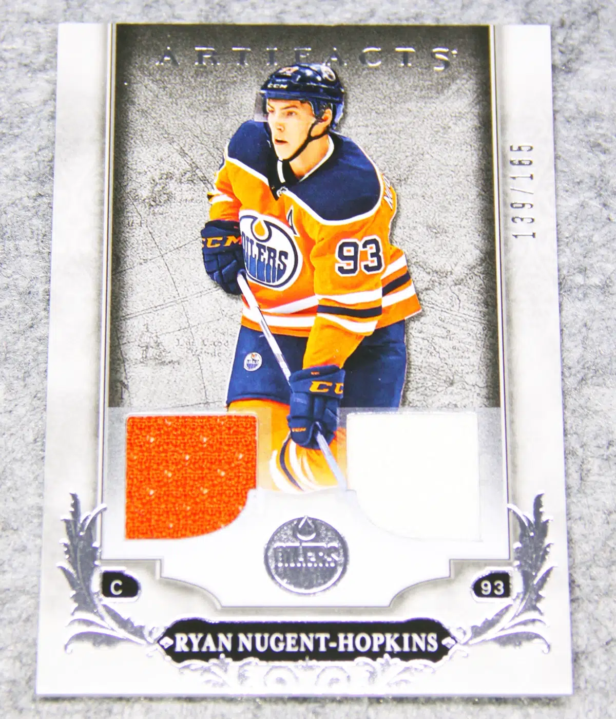 2018 19 Ryan Nugent Hopkins #79 Upper Deck Artifacts of 165 - front
