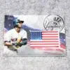2018 Didi Gregorius #IDML DG Topps Series Two Independence Day Flag Patch - front