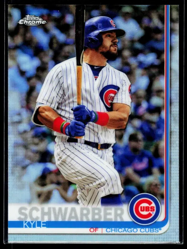 2019 Kyle Schwarber #111 Topps Chrome Refractor - front
