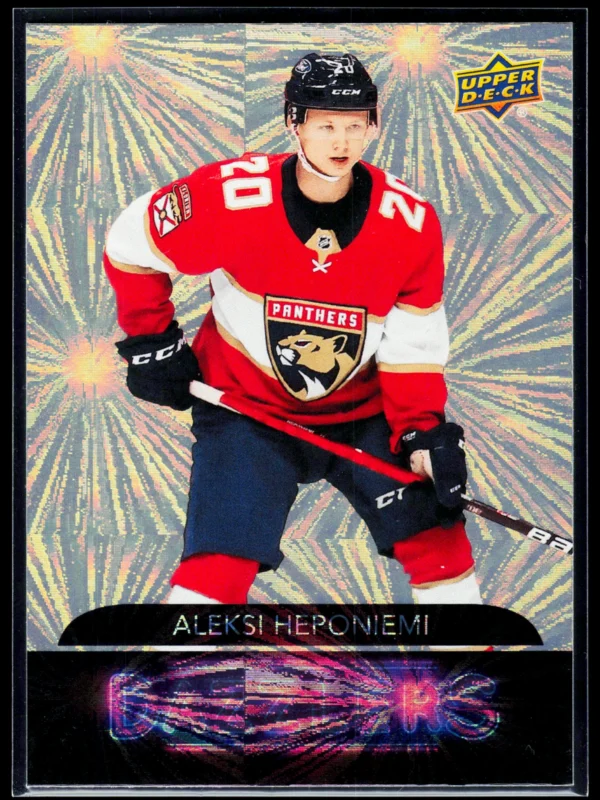 2020 21 Aleksi Heponiemi #DZ 119 Upper Deck Extended Series Dazzlers - front