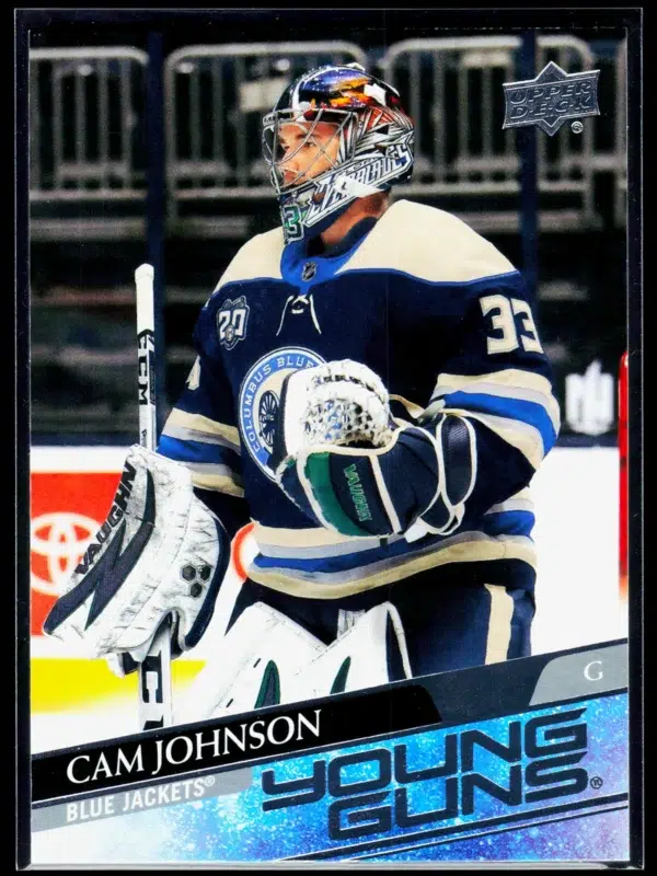 2020 21 Cam Johnson #712 Upper Deck Extended Series Young Guns - front