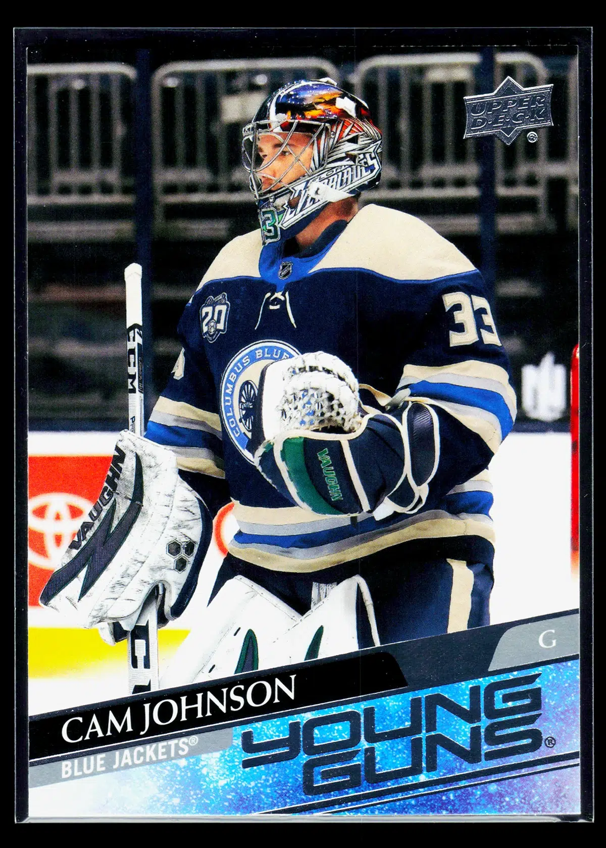 2020 21 Cam Johnson #712 Upper Deck Extended Series Young Guns - front