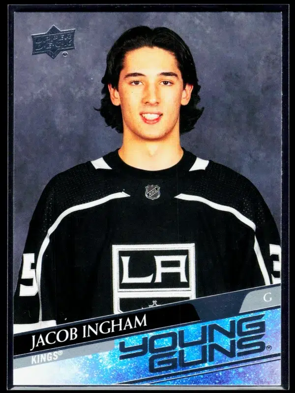 2020 21 Jacob Ingham #706 Upper Deck Extended Series Young Guns - front