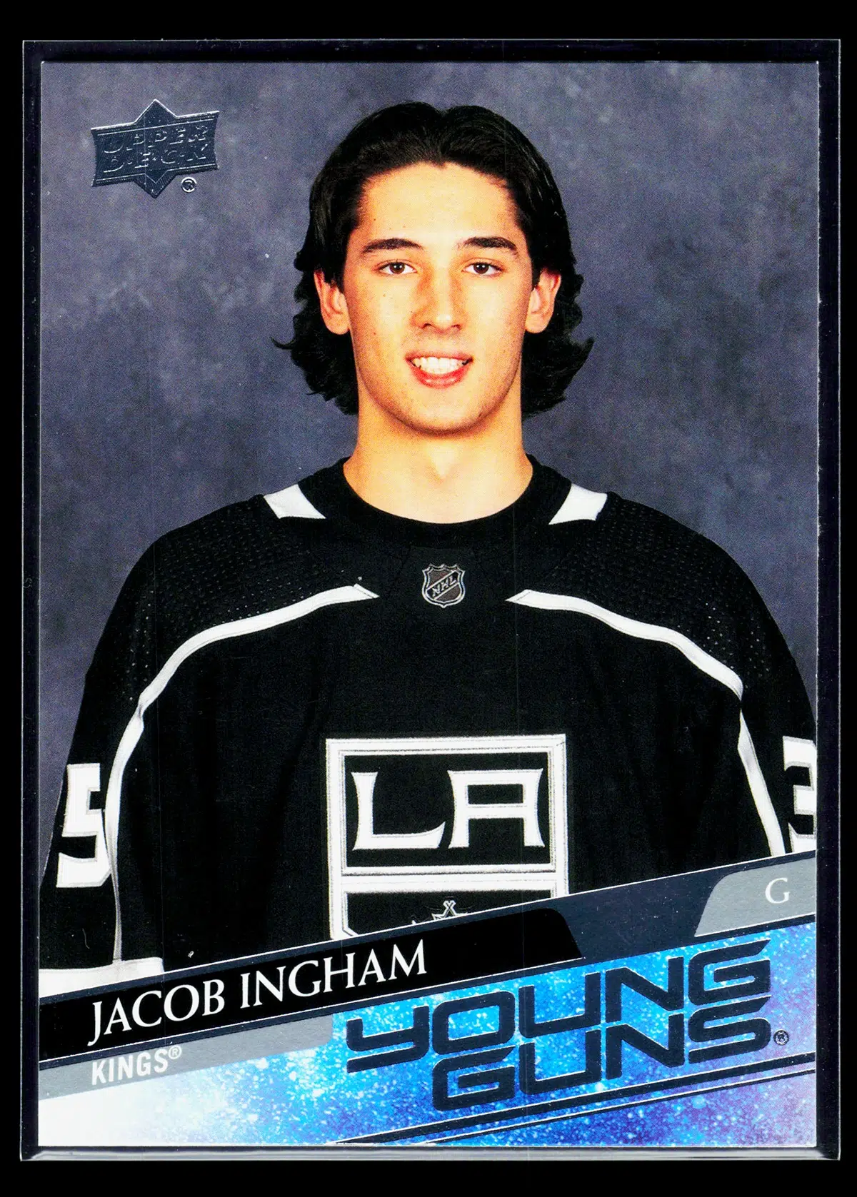 2020 21 Jacob Ingham #706 Upper Deck Extended Series Young Guns - front