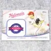 2020 Stephen Strasburg #JSES SS Topps Jumbo Jersey Sleeve Patch Washington Nationals 10th Anniversary - front