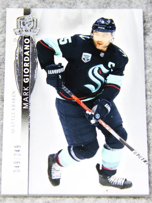2021 22 Mark Giordano #51 Upper Deck The Cup of 249 - front