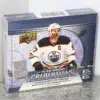 2021 22 Upper Deck Credentials Hockey NHL Hobby Box - stand