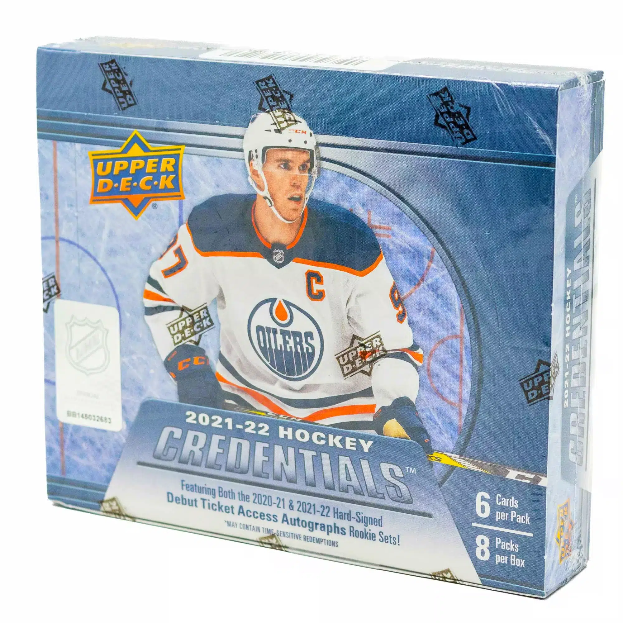 2021-22 Upper Deck Credentials Hockey NHL Hobby Box