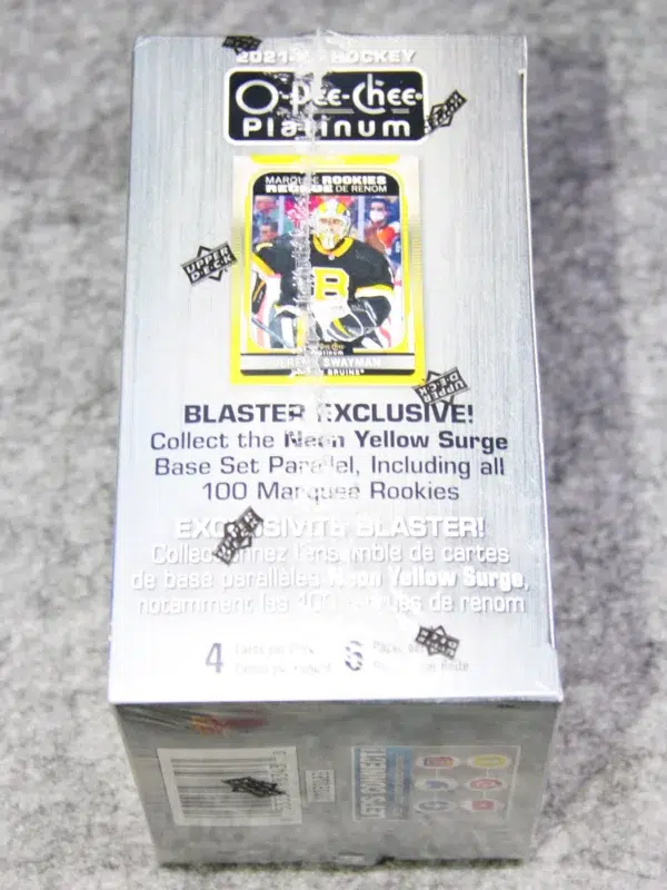 2021-22 Upper Deck O-Pee-Chee Platinum Hockey NHL Blaster Box