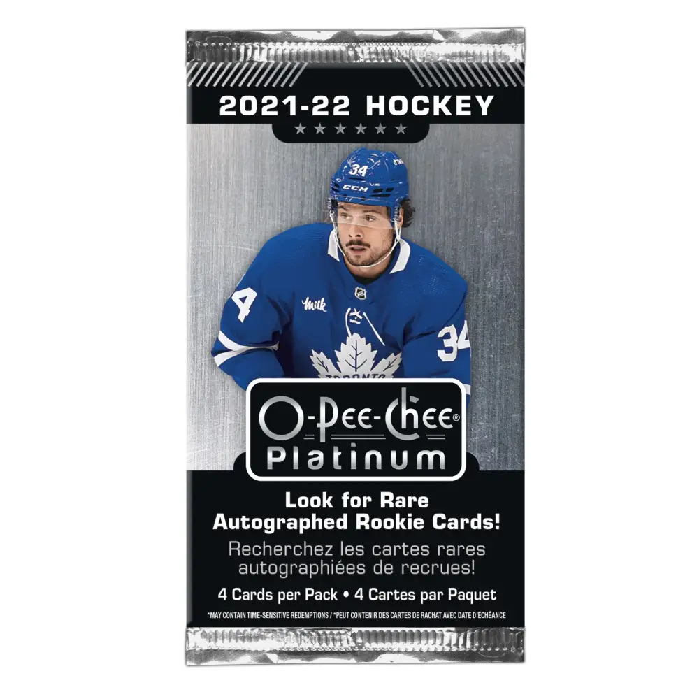 2021-22 Upper Deck O-Pee-Chee Platinum Hockey NHL Blaster Box