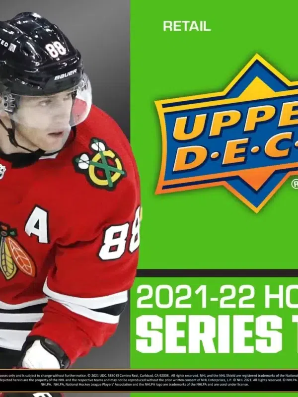 2021-22 Upper Deck Series Two Hockey NHL Tin