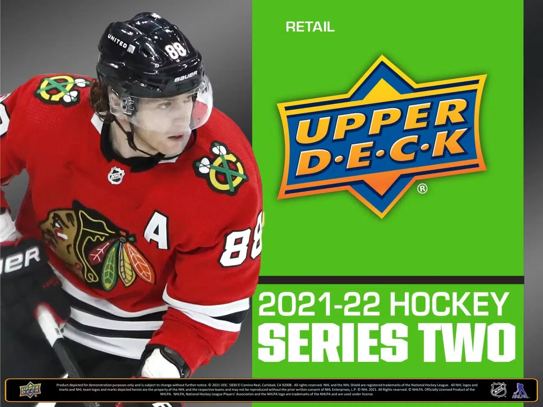 2021-22 Upper Deck Series Two Hockey NHL Tin