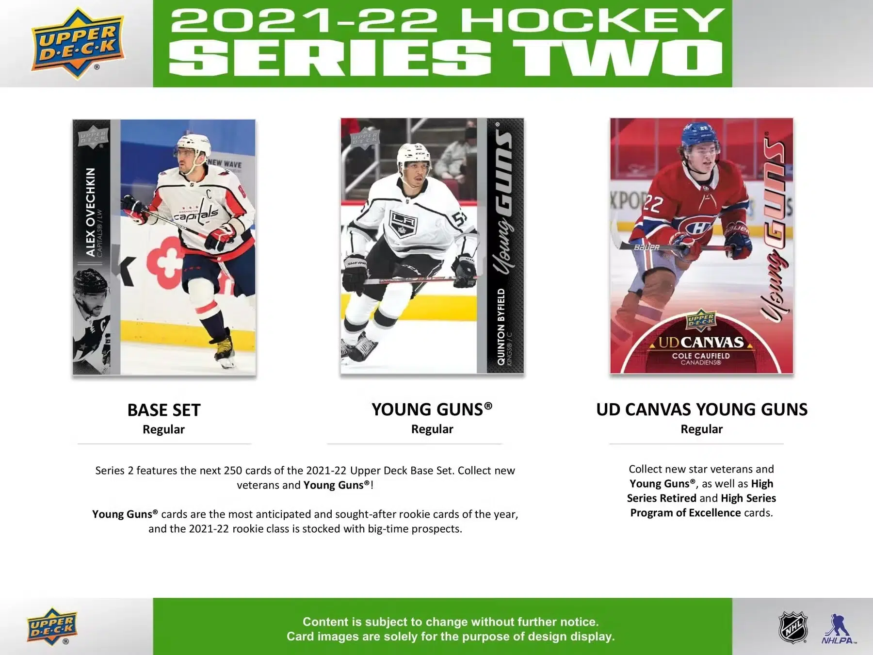 2021-22 Upper Deck Series Two Hockey NHL Tin