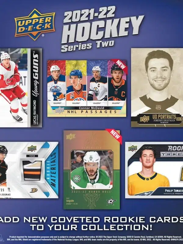 2021-22 Upper Deck Series Two Hockey NHL Tin