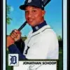 2021 Jonathan Schoop #388 Topps Chrome Platinum Anniversary Refractor - front