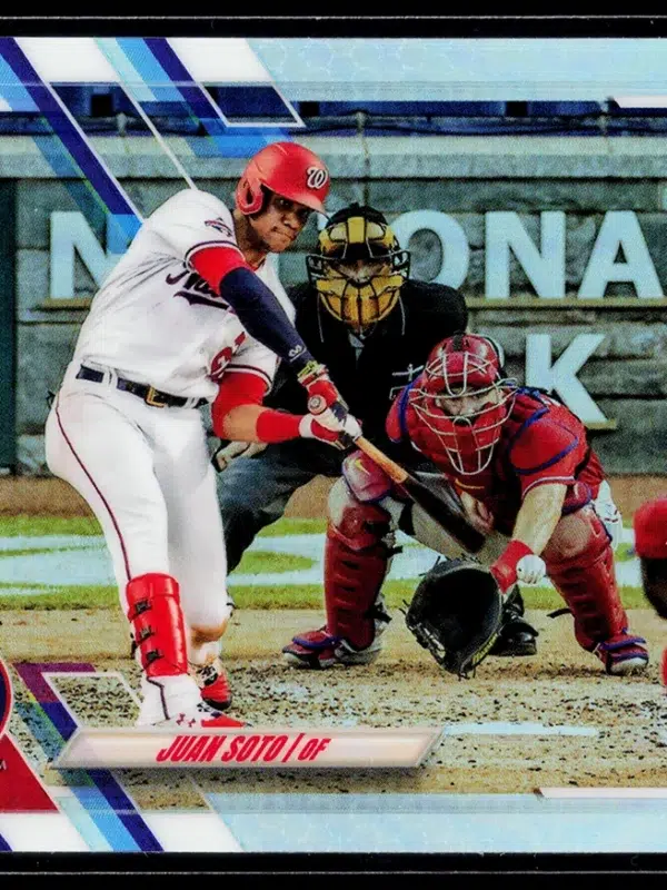 2021 Juan Soto #150 Topps Chrome Refractor - front