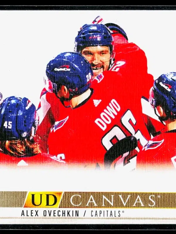 2022 23 Alex Ovechkin #C203 Upper Deck Series 2 UD Canvas - front