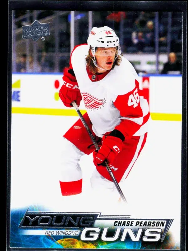 2022 23 Chase Pearson #244 Upper Deck Series 1 Young Guns - front