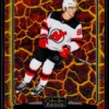 2022 23 Jack Hughes #24 O Pee Chee Platinum Hot Magma of 499 - front