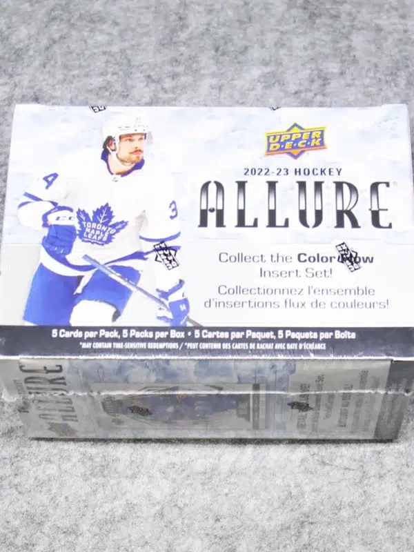 2022 23 Upper Deck Allure Hockey NHL Blaster Box - Sealed - back