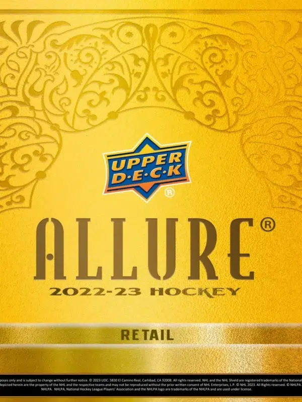2022-23 Upper Deck Allure Hockey NHL Blaster Box