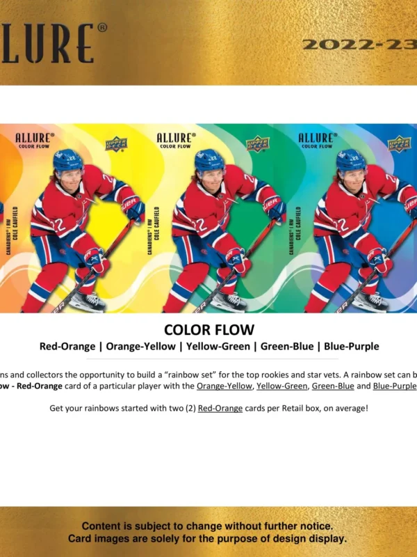 2022-23 Upper Deck Allure Hockey NHL Blaster Box