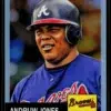 2022 Andruw Jones #78 Topps Chrome Platinum Anniversary Refractor - front