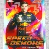 2022 Max Verstappen #SD-MV Topps Chrome Speed Demons