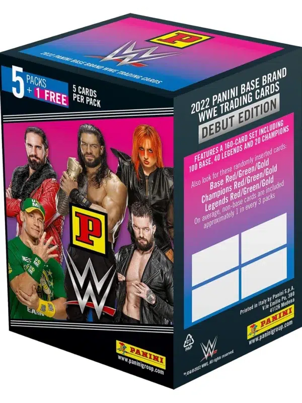 2022 Panini WWE Debut Edition Blaster Box - Sealed