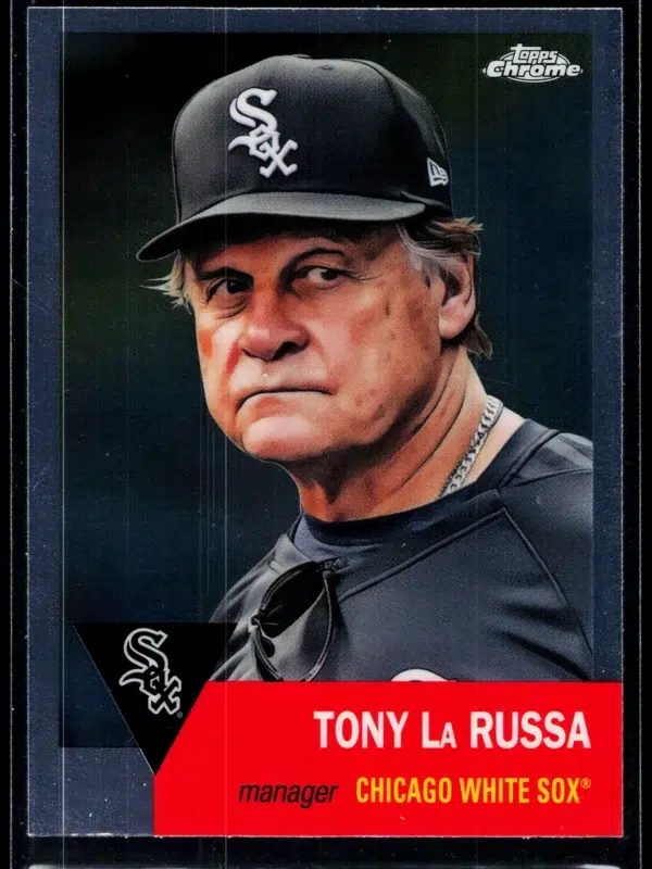 2022 Tony La Russa #109 Topps Chrome 1987 Topps Baseball - front