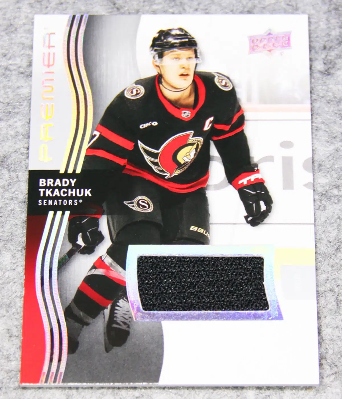 2023 24 Brady Tkachuk #27 Upper Deck Premier - front