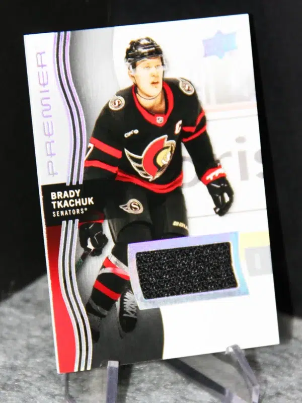 2023 24 Brady Tkachuk #27 Upper Deck Premier - stand