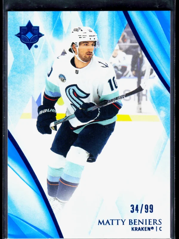 2023 24 Matty Beniers #4 Upper Deck Ultimate Collection of 99 - front