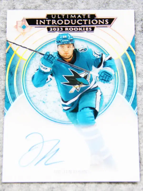 2023 24 Tristen Robins #UI 29 Upper Deck Ultimate Collection Ultimate Introductions 2023 Rookies - front