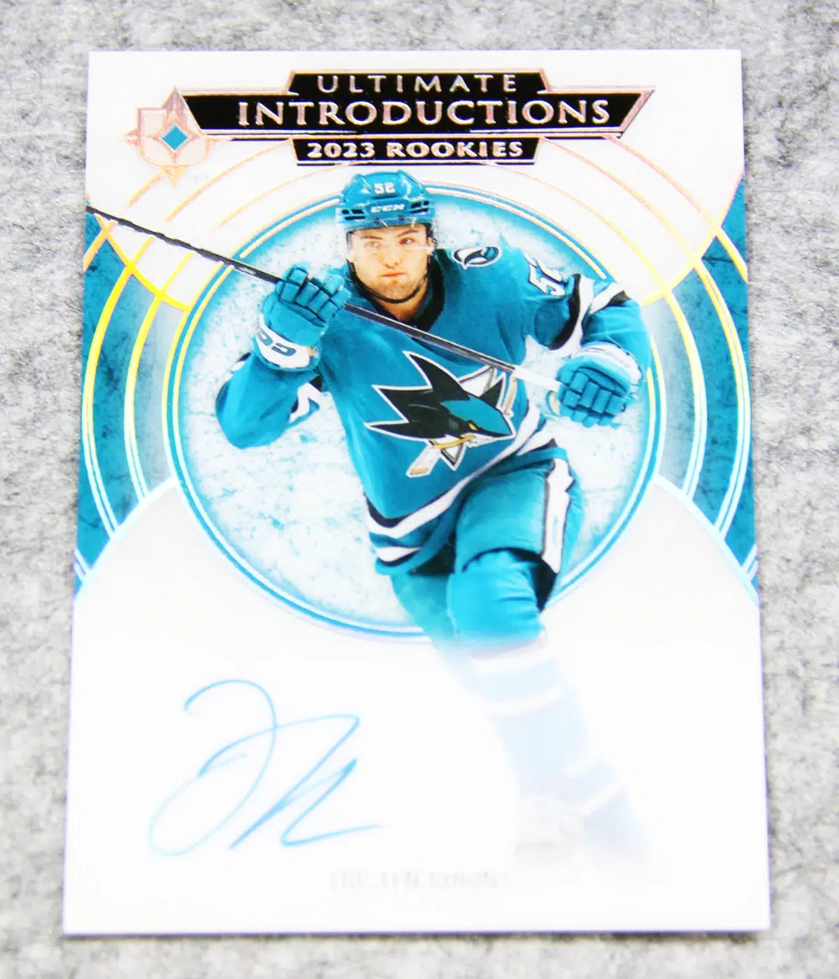 2023 24 Tristen Robins #UI 29 Upper Deck Ultimate Collection Ultimate Introductions 2023 Rookies - front