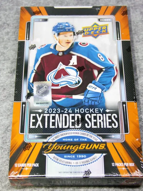 2023 24 Upper Deck Extended Series Hockey NHL Hobby Box - Sealed - front