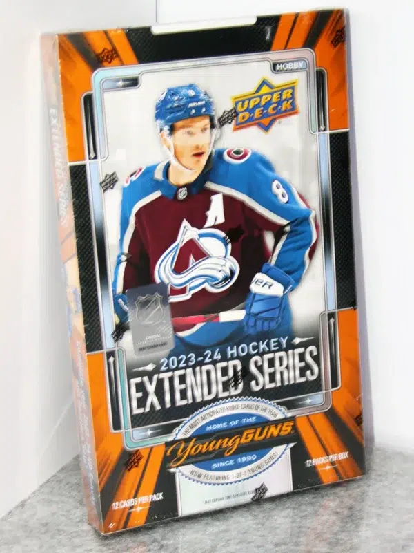 2023 24 Upper Deck Extended Series Hockey NHL Hobby Box - Sealed - stand