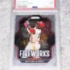 2023 Elly De La Cruz #F7 Panini Prizm Fireworks - front